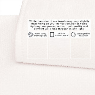 100% Cotton Absorbent & Quick-Dry Looped Bath Towels