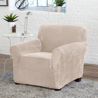 Velvet Form Fit Stretch Slipcovers - Gale Collection