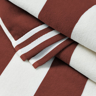 Premium 100% Cotton Cabana Stripe Beach Towels