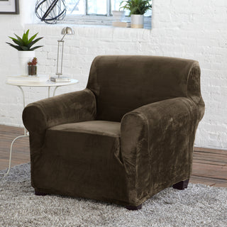 Velvet Form Fit Stretch Slipcovers - Gale Collection