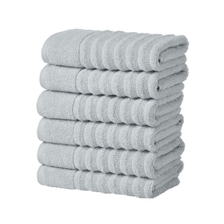 Premium Cotton Ribbed Towel Set