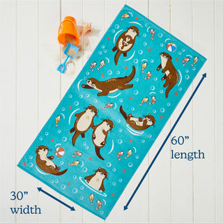 Premium Ultra Soft 100% Cotton Printed Beach Towel for Kids