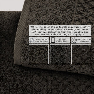 Ultra-Soft 100% Cotton Diamond Waffle Bath Towels