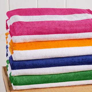 Premium 100% Cotton Velour Beach Towels