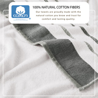 Premium Cotton Decorative Bath Towel Set