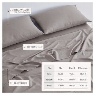 TENCEL Lyocell & Linen Sheet Set