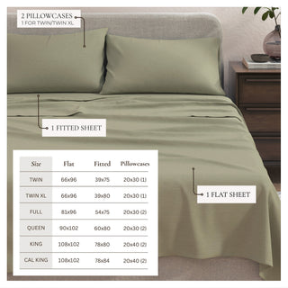 Ultra-Soft Cotton Heathered Melange Jersey Knit Sheet Set