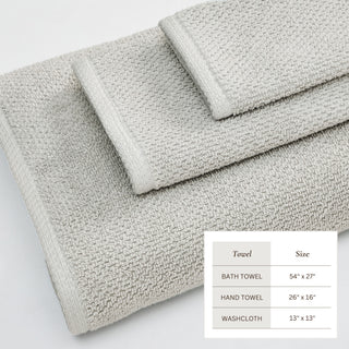 100% Cotton Absorbent & Quick-Dry Looped Bath Towels