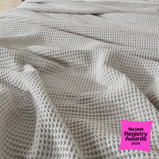 100% Cotton Waffle Weave Blanket