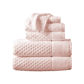 Ultra-Soft 100% Cotton Diamond Waffle Bath Towels