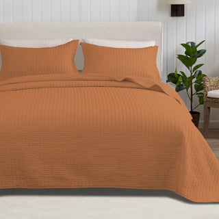 3-Piece Solid Quilt - Fiona Collection