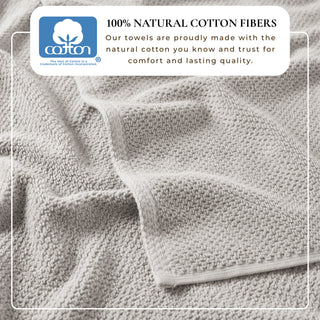 100% Cotton Absorbent & Quick-Dry Looped Bath Towels