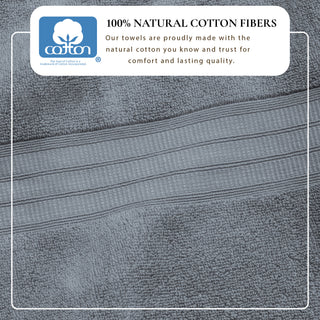 100% Cotton Plush Bath Towel Set