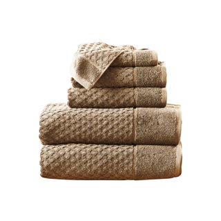 Ultra-Soft 100% Cotton Diamond Waffle Bath Towels