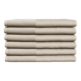 Ultra-Soft Cotton Linen-Like Border Towels