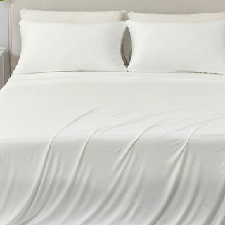 4-Piece Interlock Technology Performance Cooling Sheet Set - Mackenna Collection