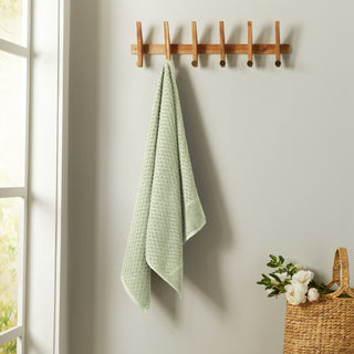 Ultra-Soft 100% Cotton Diamond Waffle Bath Towels