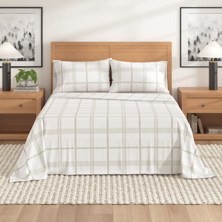 Premium Turkish Cotton Winter-Theme Flannel Sheet Set