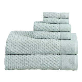 Ultra-Soft 100% Cotton Diamond Waffle Bath Towels