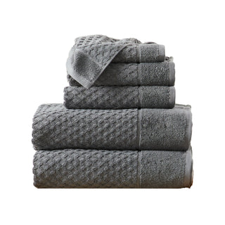 Ultra-Soft 100% Cotton Diamond Waffle Bath Towels