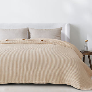 100% Cotton Waffle Weave Blanket