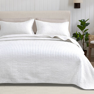 3-Piece Solid Quilt - Fiona Collection