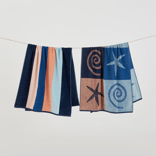 2 Pack 100% Cotton Printed Beach Towel