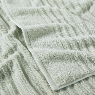 Premium Cotton Ribbed Towel Set