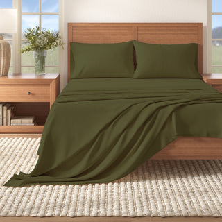 Premium Turkish Cotton Flannel Sheet Set