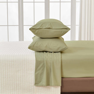 Premium 4 Piece Microfiber Solid Sheet Set