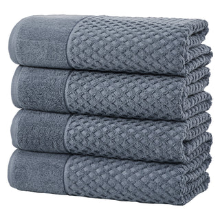 Ultra-Soft 100% Cotton Diamond Waffle Bath Towels