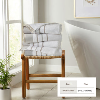 Premium Cotton Decorative Bath Towel Set