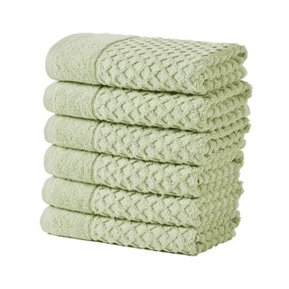 Ultra-Soft 100% Cotton Diamond Waffle Bath Towels