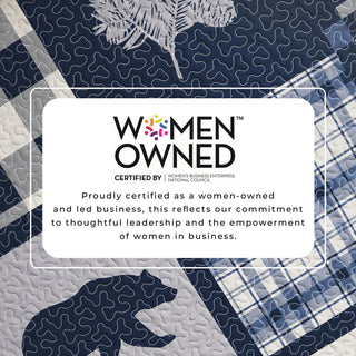 Lodge Plaid Patchwork Reversible Quilt Set With Shams