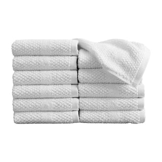 100% Cotton Textured Woven Bath Towel Set