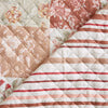 Reversible Floral Patchwork Furniture Protector - Maribel Collection