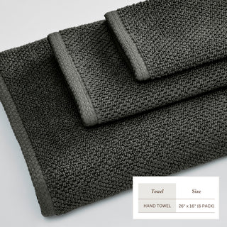 100% Cotton Absorbent & Quick-Dry Looped Bath Towels