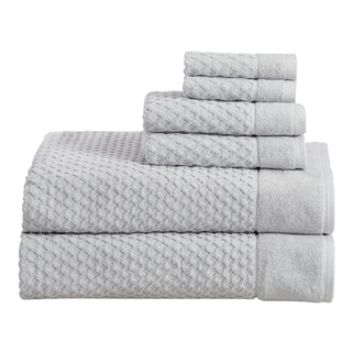 Ultra-Soft 100% Cotton Diamond Waffle Bath Towels