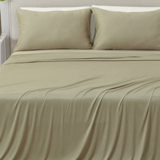 4-Piece Interlock Technology Performance Cooling Sheet Set - Mackenna Collection