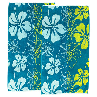 2 Pack 100% Cotton Printed Beach Towel