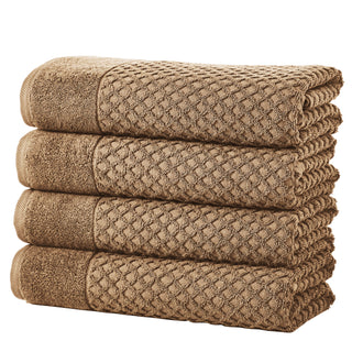 Ultra-Soft 100% Cotton Diamond Waffle Bath Towels