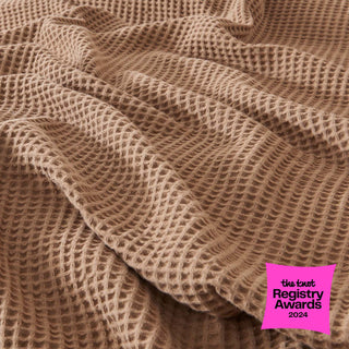 100% Cotton Waffle Weave Blanket