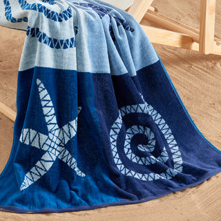 2 Pack 100% Cotton Printed Beach Towel