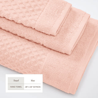 Ultra-Soft 100% Cotton Diamond Waffle Bath Towels