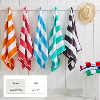 Premium 100% Cotton Velour Beach Towels