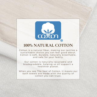Ultra-Soft Cotton Linen-Like Border Towels