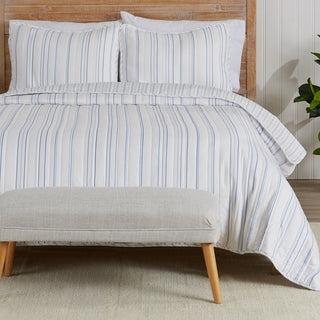 3-Piece Stripe Quilt - Katelyn Collection