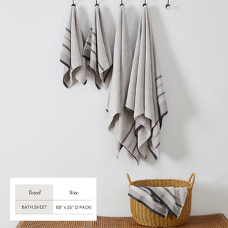 Premium Cotton Decorative Bath Towel Set