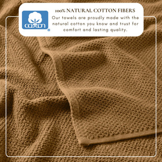 100% Cotton Absorbent & Quick-Dry Looped Bath Towels
