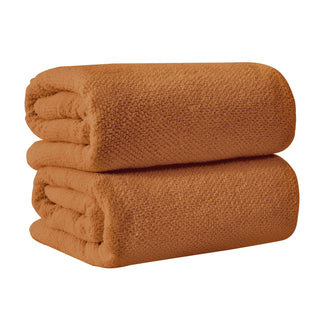 100% Cotton Absorbent & Quick-Dry Looped Bath Towels